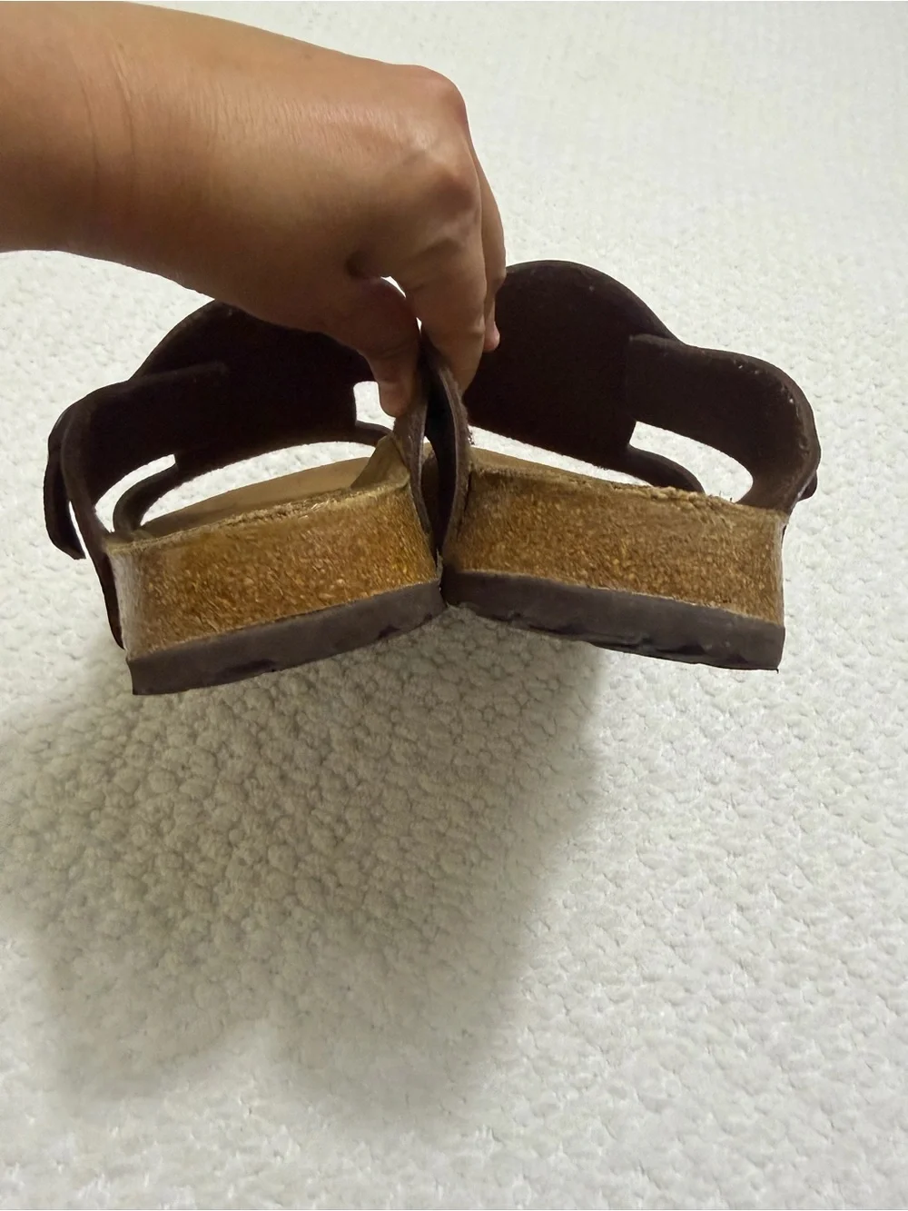 Birkis by Birkenstock Discontinued Style Sandals Brown Men’s Size 11